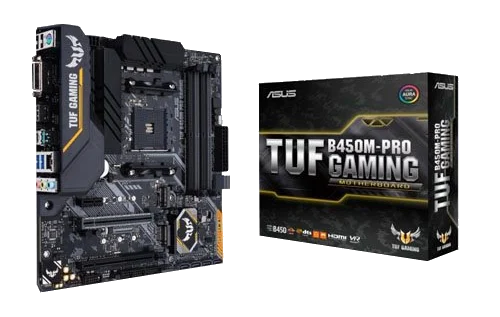 ASUS TUF B450M-PRO GAMING , AM4,PCI-E, DualDDR4 2133/2400/2667/2933 +LAN1000 HDMI
