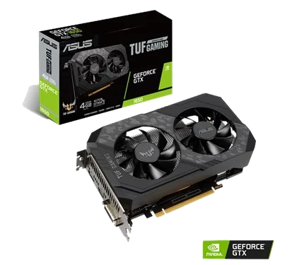 ASUS TUF-GTX1650-O4GD6-P-GAMING GTX1650 4GB GDDR6 + TV OUT- HDMI, DVI,DP ,WIN10 Ready PCI-E