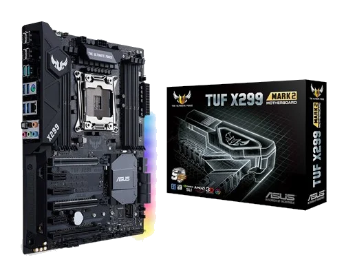 ASUS TUF X299 MARK 2 LGA2066 ,X299 Lan1000/DDR4 2400 / 2666 ,USB3,SATA3