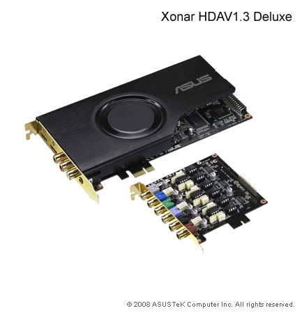 כרטיס קול ASUS HDAV1.3 AUDIO VIDEO ENHANCEMENT HDMI DELUXE (PCI-E)