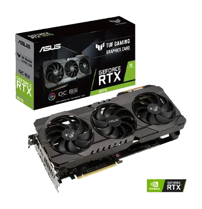 ASUS TUF-RTX3070-O8G-GAMING Geforce RTX 3070 8GB / DisplayPort / HDMI, PCI-E