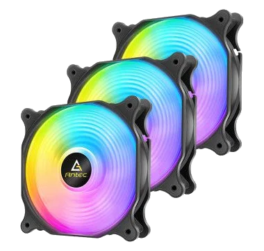 3 מאוררים למארז Antec F12 Racing ARGB 120mm x3 Fans