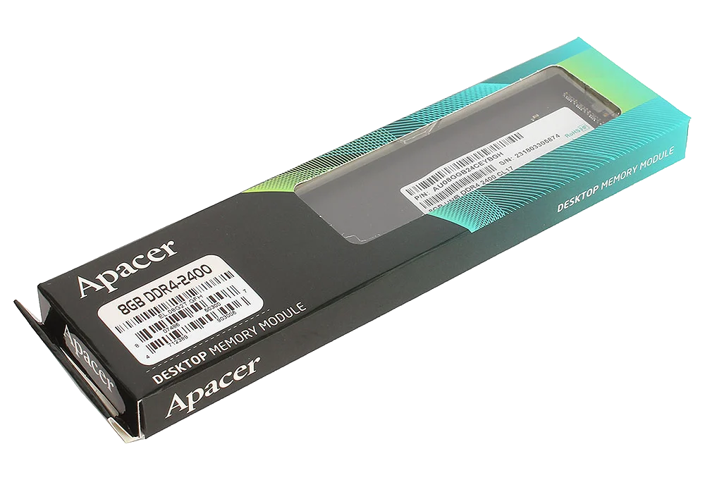 Apacer DDR4 8GB 2666MHz DDR4 Non-ECC CL19 DIMM SR x8 PC21300