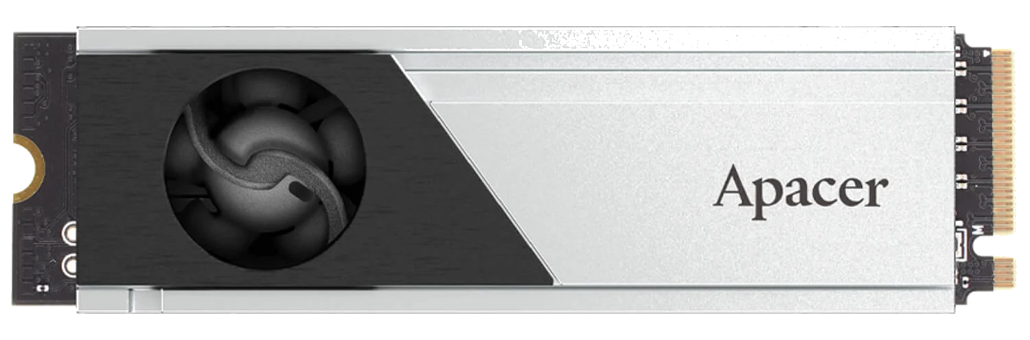 דיסק קשיח Apacer® 2.0TB M.2 PCIe Gen5 x4 SSD with Active Heatsink