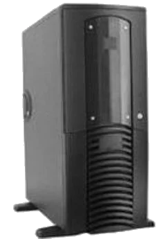 CHENMING 601AE BLACK ,Tool-free, no PSU, 120mm Fan, USB2.0, Audio & speaker