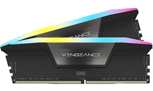 CORSAIR Vengeance® RGB KIT 32GB (2x16GB) DDR5 DRAM 7200MHz C34