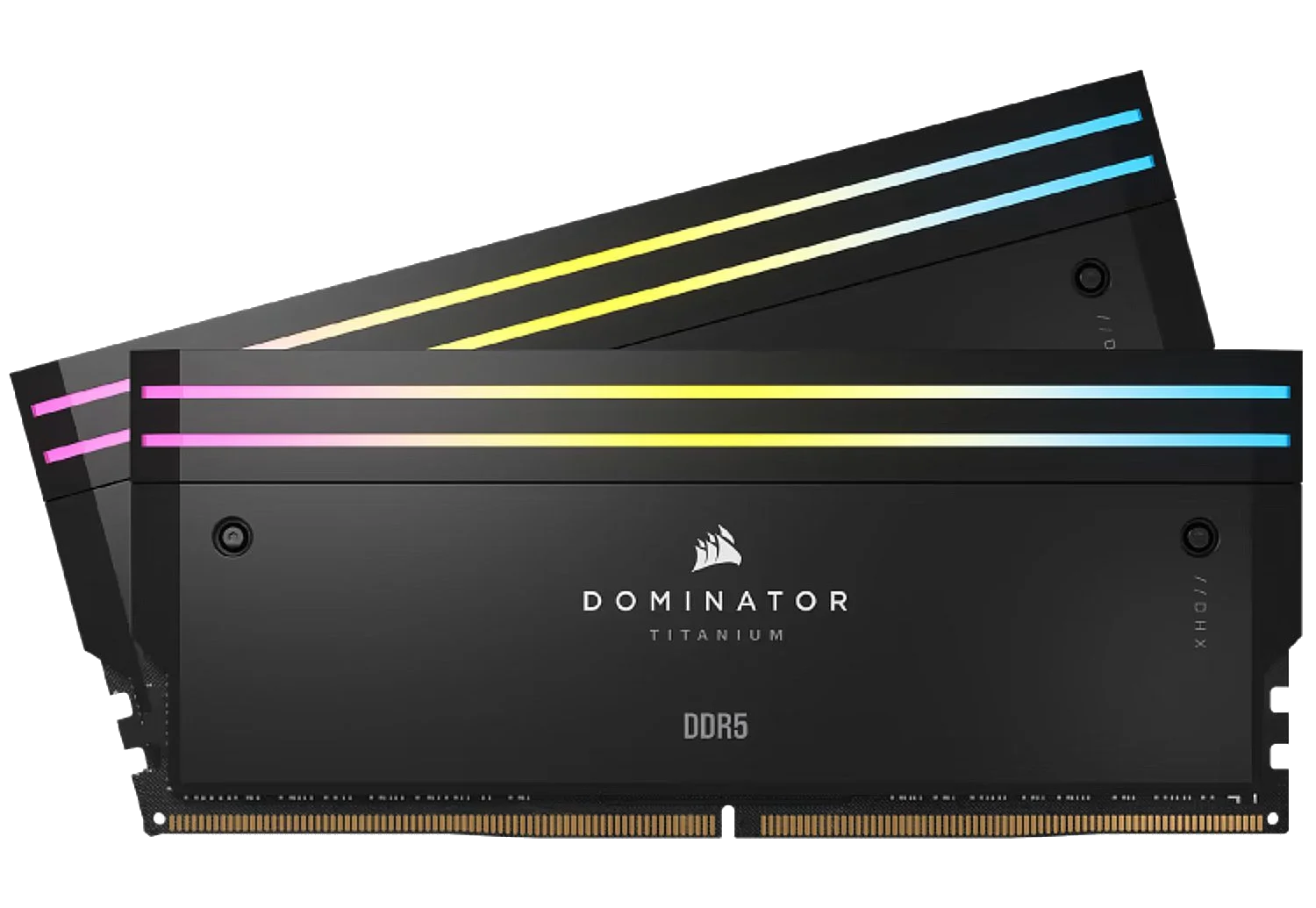 CORSAIR Dominator® Titanium RGB KIT 32GB (2x16GB) DDR5 DRAM 6000MHz C30