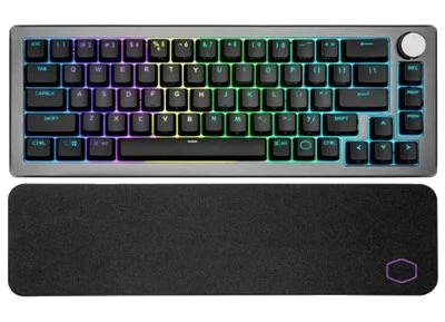 מקלדת COOLER MASTER CK721 Wireless HEB/ENG , USB