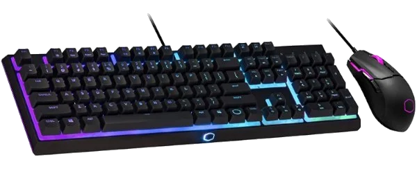סט COOLER MASTER MS110 RGB Gaming Keyboard + Gaming Mouse, USB