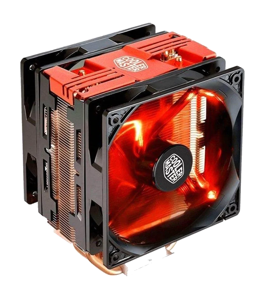 מאוורר למעבד COOLER MASTER HYPER 212 LED TURBO RED