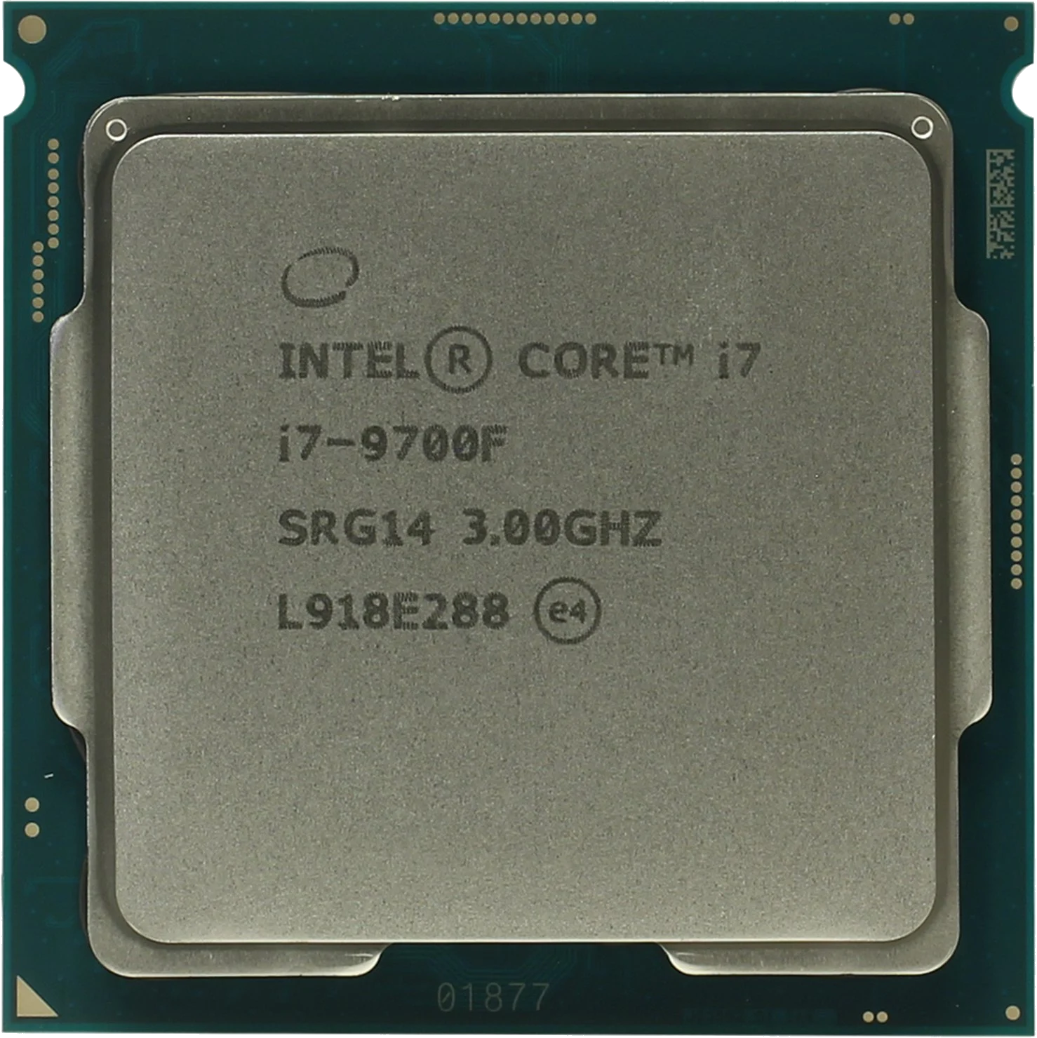 Intel Core Core i7-9700F 8 X 3.0GHz 12MB 2666MHz LGA 1151 Tray