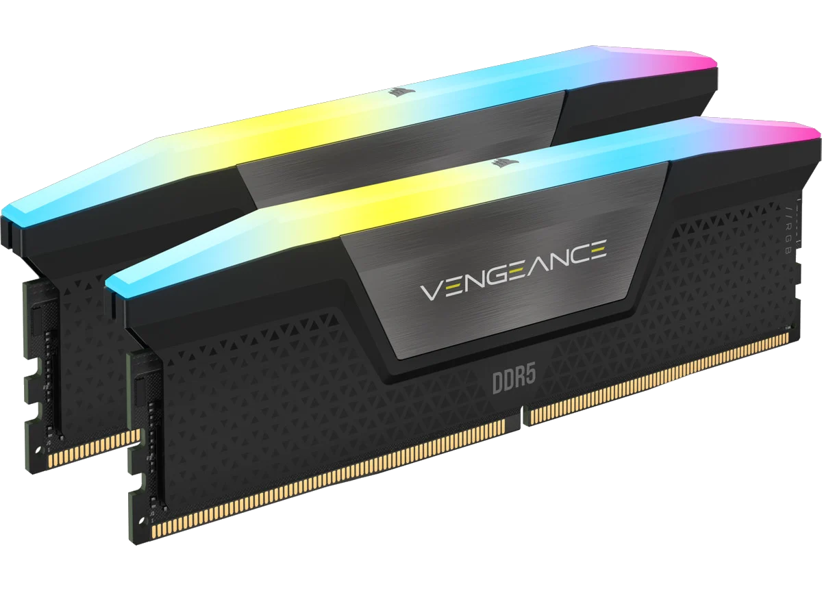 CORSAIR Vengeance® RGB KIT 32GB (2x16GB) DDR5 DRAM 5200MHz C40