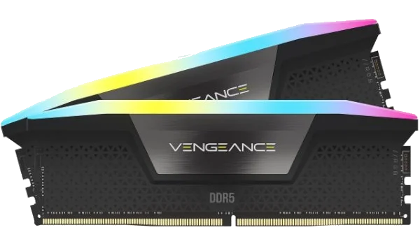 CORSAIR Vengeance® RGB KIT 64GB (2x32GB) DDR5 DRAM 5200MHz C40