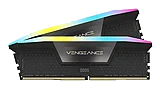 CORSAIR Vengeance® RGB KIT 64GB (2x32GB) DDR5 DRAM 6000MHz C38