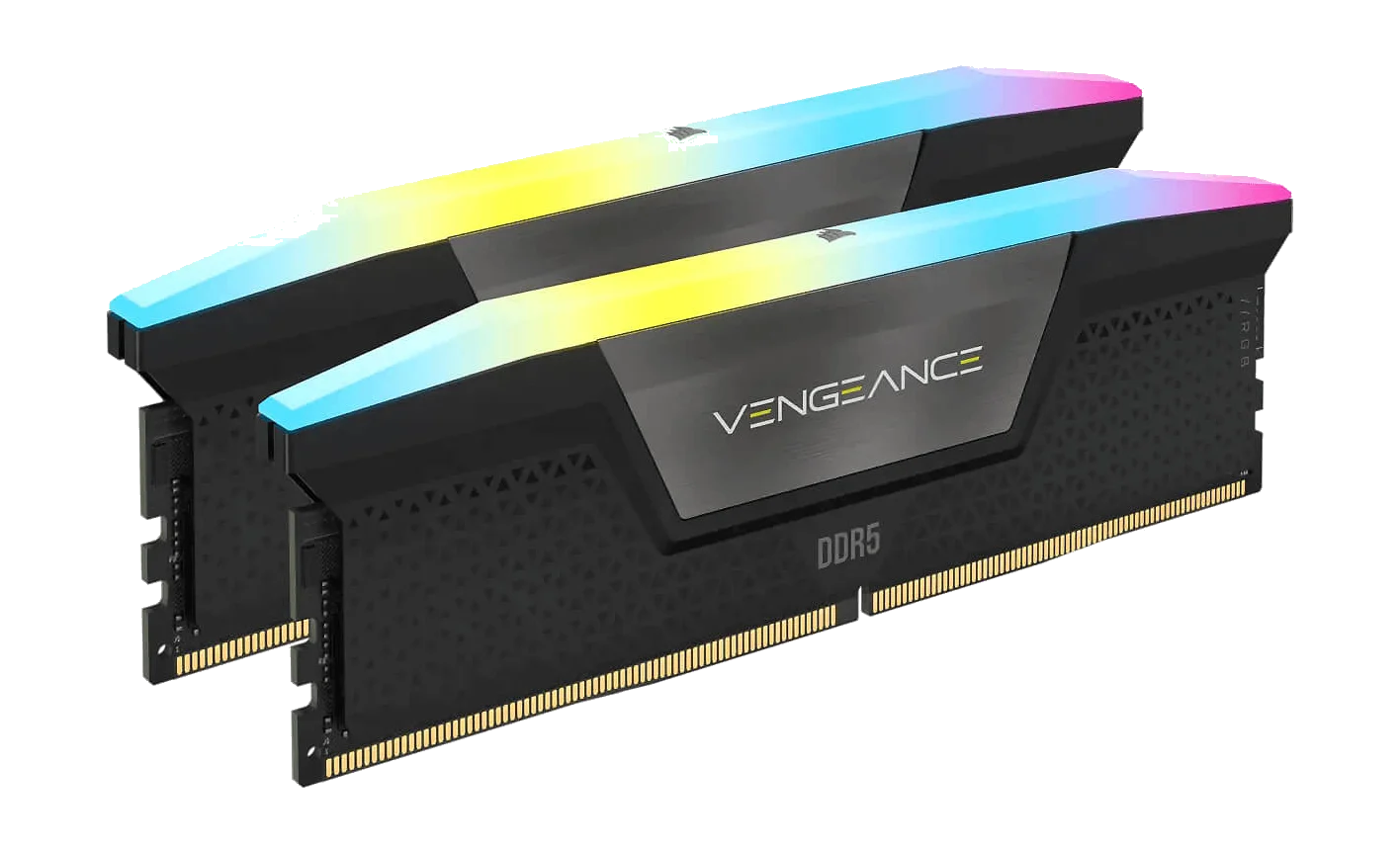 CORSAIR Vengeance® RGB KIT 64GB (2x32GB) DDR5 DRAM 6000MHz C30 – תמונה 2