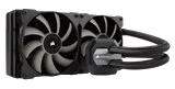 מאוורר למעבד CORSAIR H115i WATER COOLING FOR CPU with 2X140mm fans