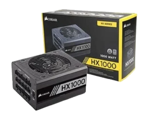 ספק Corsair HX1000 80plus Platinum Modular 1000W , 2X PCI-E A.PFC