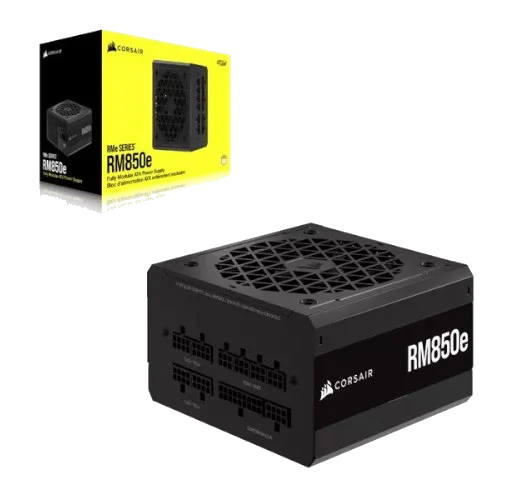 ספק Corsair RM850E 850W 80+ GOLD Modular, 2X PCI-E A.PFC