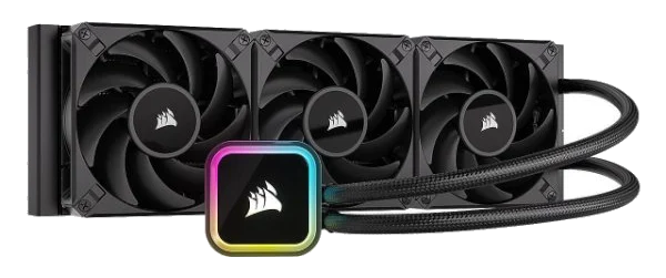מאוורר למעבד CORSAIR iCUE H150i RGB ELITE WATER COOLING FOR CPU with 3X140mm fans