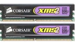 CORSAIR 2048MB(1024X2) XMS2 DOMINATOR KIT DDR2 800MHZ CL3
