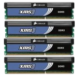 CORSAIR 8192MB(2048X4) CMX8GX3M4A1600C9 KIT DDR3 1600MHZ CL9