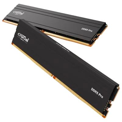 Crucial Pro DIMM 32GB Kit (2x16) DDR5 5600Mhz CL46 (16Gbit)