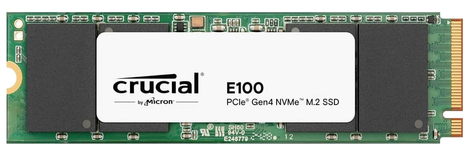 דיסק קשיח Crucial® CT1000E100SSD8 M.2 E100 Gen4 NVMe 1000GB SSD M.2