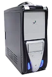 Codegen SP-6089 500W + 24pin, 80mm Fan, USB2.0+ AUDIO SILVER/BLACK