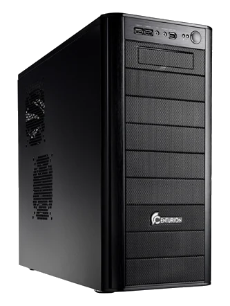 CoolerMaster Black CENTURION 590,Tool-free,120mm Fan,+ 3G DUST FILTER USB2.0, Audio