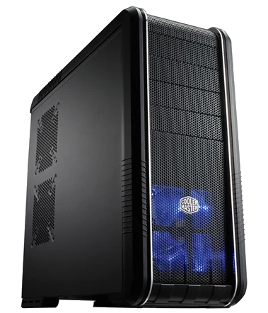 CoolerMaster Black 690 ,Tool-free,120mm Fan,+ 3G DUST FILTER USB2.0, Audio