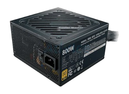 ספק כח Cooler Master™ Power Supply 800W 80+ GOLD Full Modular ACTIVE PFC