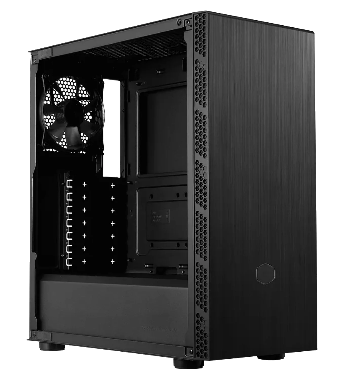 CoolerMaster MasterBox MB600L V2 ,Tool-free,1X120mm Fan,+ 3G DUST FILTER USB3, Audio
