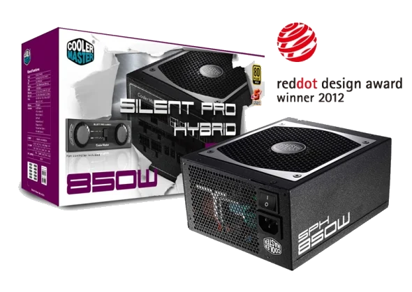 ספק כח Cooler Master™ Power Supply Silent Pro Hybrid 850W ACTIVE PFC,SATA