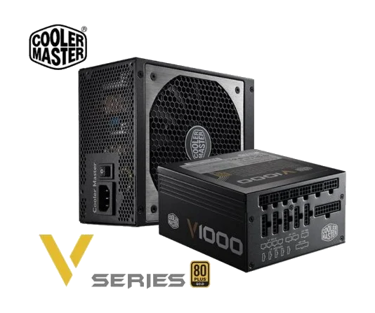 ספק כח Cooler Master™ Power Supply VANGUARD 1000W 80+ GOLD Full Modular ACTIVE PFC