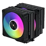 מאוורר למעבד Coolleo Etian P60T Symphony V2 ARGB Black CPU Cooler