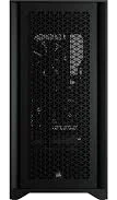 Corsair 4000D AIRFLOW TG Tempered Glass BLACK ,Tool-free, no PSU, 2X 120mm FAN , USB3.0, Audio & speaker