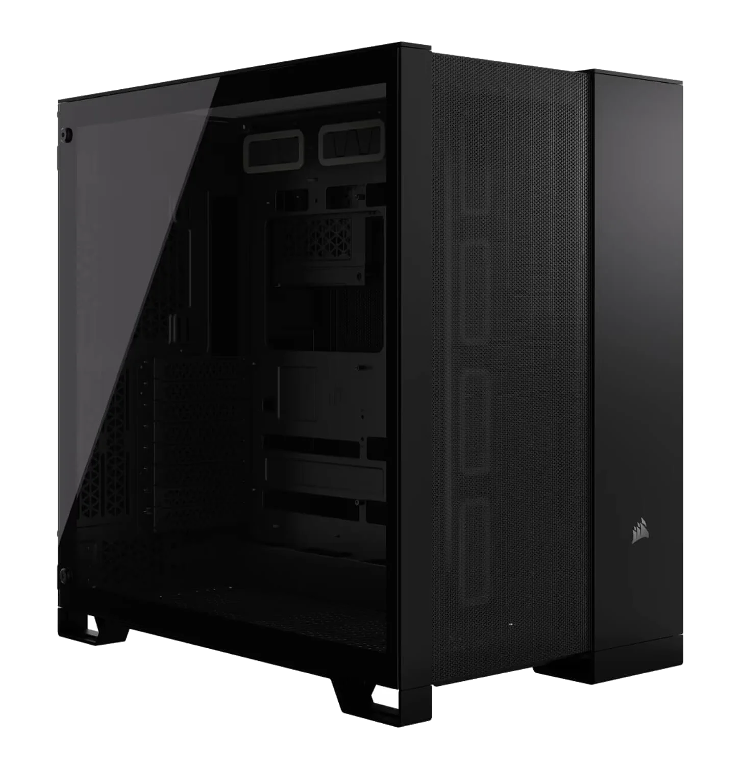 מארז מחשב Corsair 6500D Airflow Mid-Tower E-ATX Tempered Glass Black 4XUSB3.0 +usb Type-C, Audio & speaker