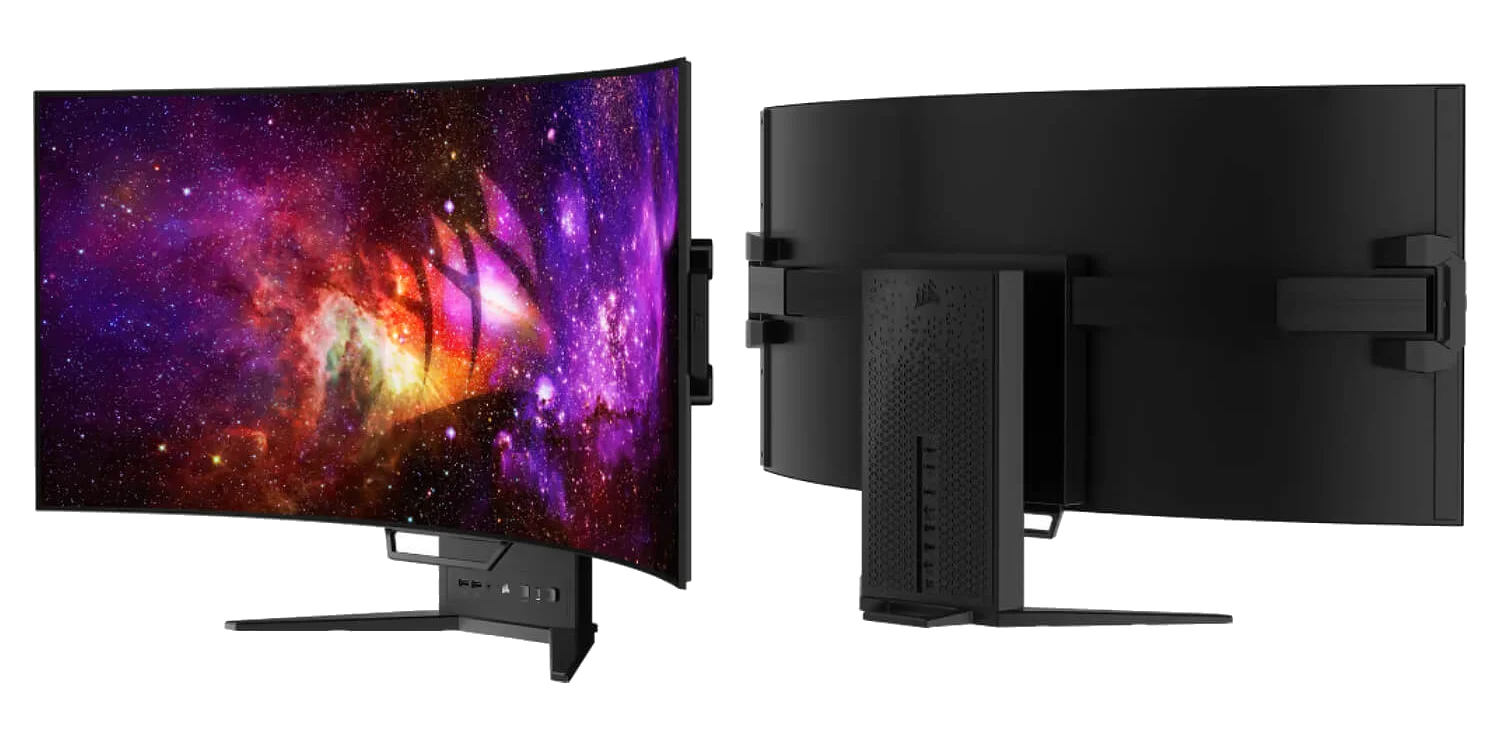 מסך מחשב קעור וגמיש לגיימינג Corsair 45" Xeneon Flex 45WQHD240 OLED WQHD 240Hz 0.03ms – תמונה 2