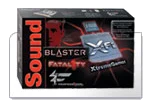כרטיס קול CREATIVE Sound Blaster X-Fi Fatal1ty Professional® 7.1 (PCI)