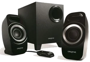 רמקולים Creative Inspire T3300 2.1 BLACK