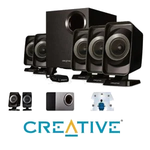 רמקולים Creative Inspire T6160 5.1 50W BLACK