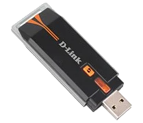 D-Link DWA-125 Wireless Network USB Adapter 150Mbps Turbo Mode