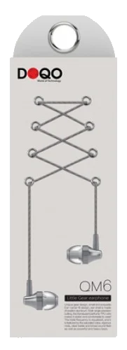 אוזניות סיליקון עם דיבורית DOQO QM6