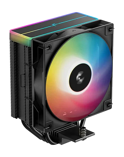 מאוורר למעבד DeepCool AG400 BK ARGB V2 220W TDP 150mm RGB