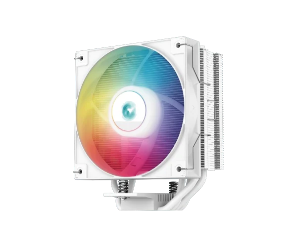 מאוורר למעבד DeepCool AG400 White 220W TDP 150mm RGB