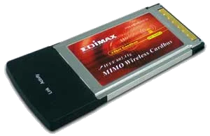 EDIMAX EW7608PG Wireless Network PCMCIA Adapter with MIMO G Ralink chipset