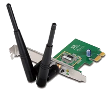 EDIMAX EW-7612Pln Wireless Network PCI-E Adapter with MIMO Ralink chipset nMax