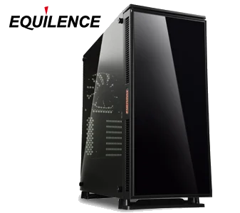 ENERMAX Black ECA3510 EQUILENCE NO PSU,Tool-free, 2X120mm +140mm Fan,+ DUST FILTER USB3.0, Audio & speaker