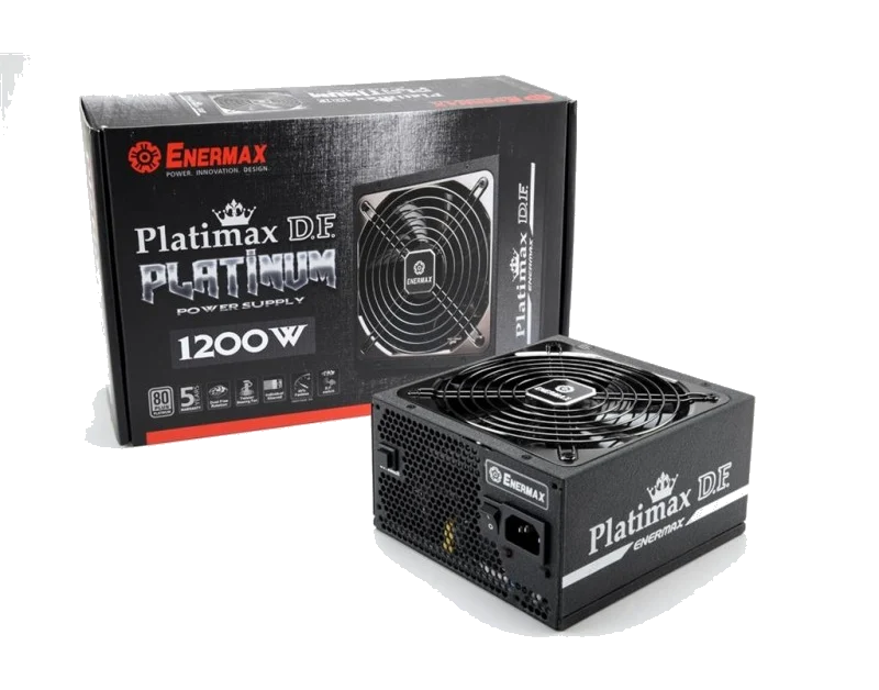 ספק כח Enermax Platimax D.F. 1200W EPF1200EWT ACTIVE PFC,SATA,CABLE MANAGEMENT