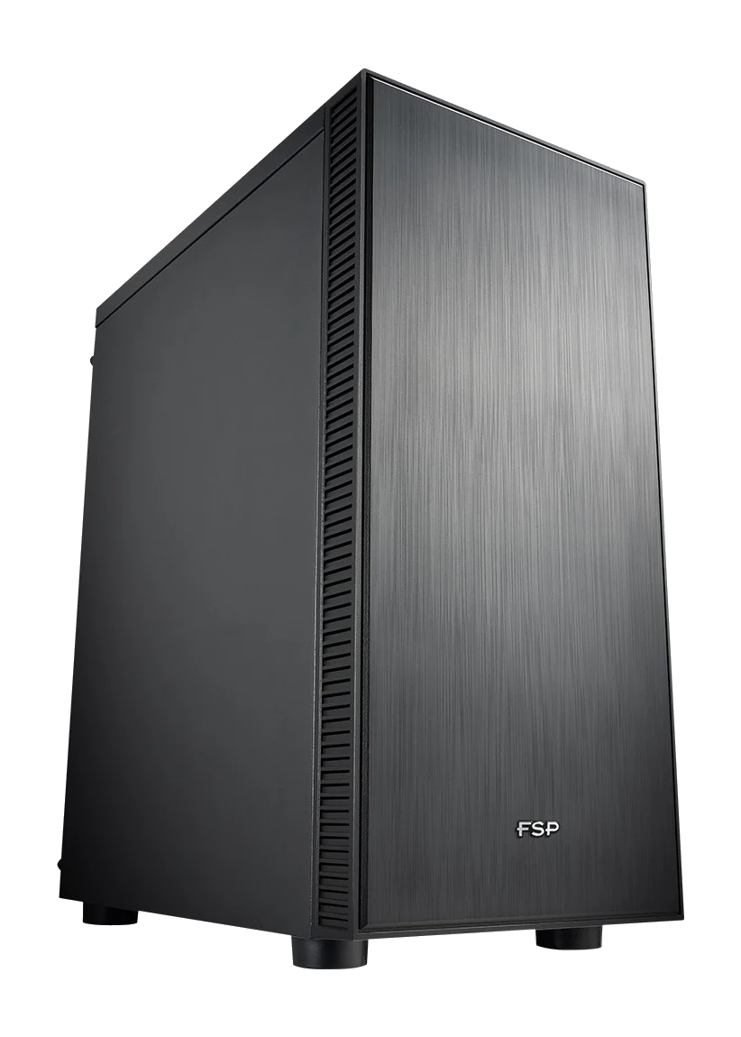 FSP CMT223S Silent , Ventilation tube , 4X120mm Fan, 2XUSB3.0+Type-C USB3.2 Gen 2 BLACK